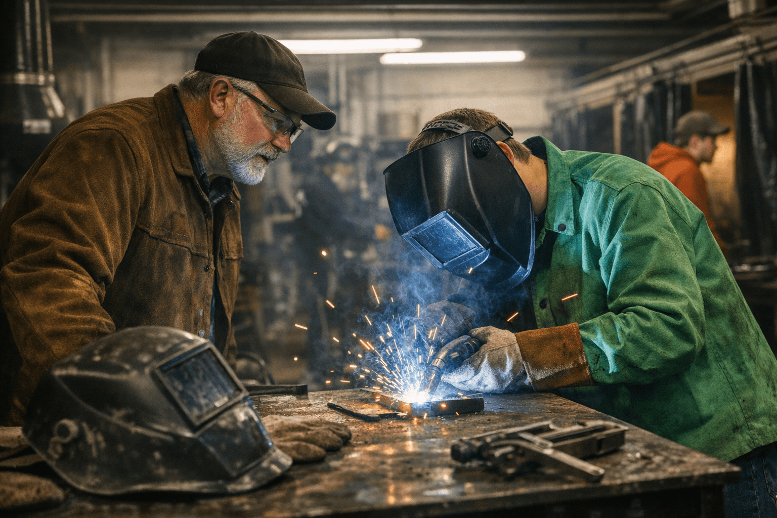 National Welding Month spotlights Kennedy Secondary instructor, student training