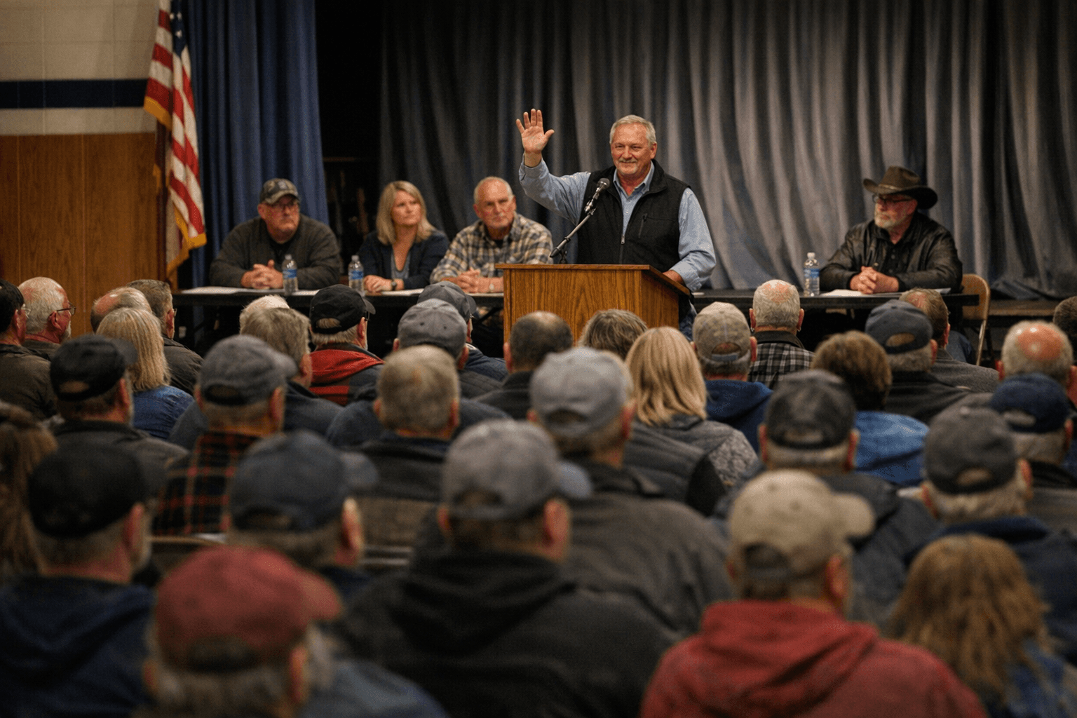 Park Region draws 400 to Underwood meeting, elects Bakken to board