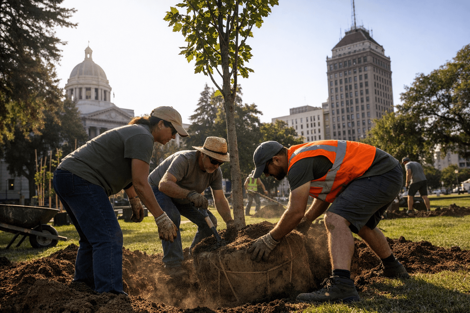 Volunteers to plant 36 trees in downtown Fresno next Friday