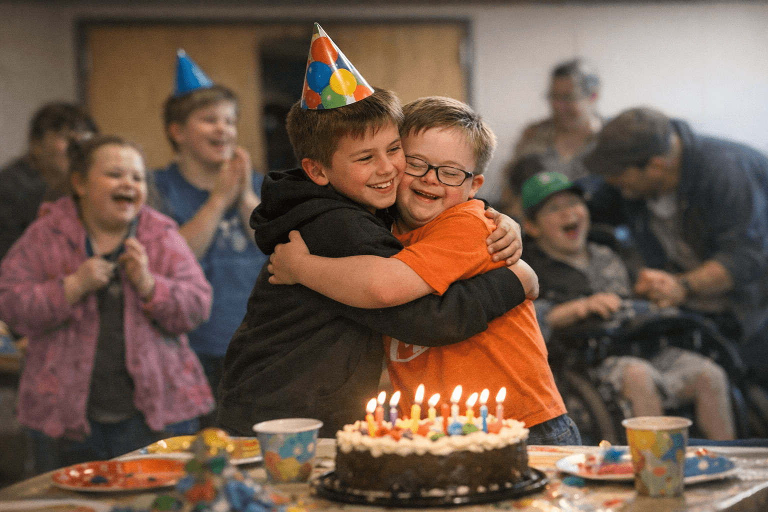 Idaho boy invites special needs friends to birthday party