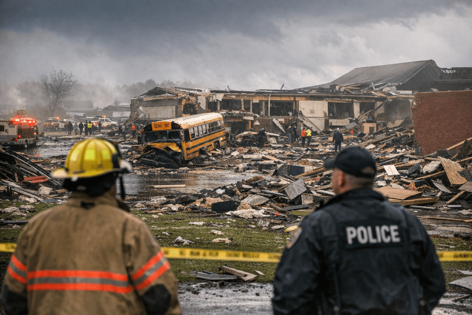 Reported tornado devastates Lena, Illinois, shuts down village roads, schools