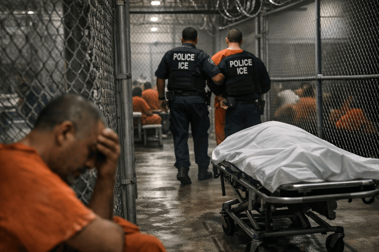 ICE custody deaths hit record high as detention population surges