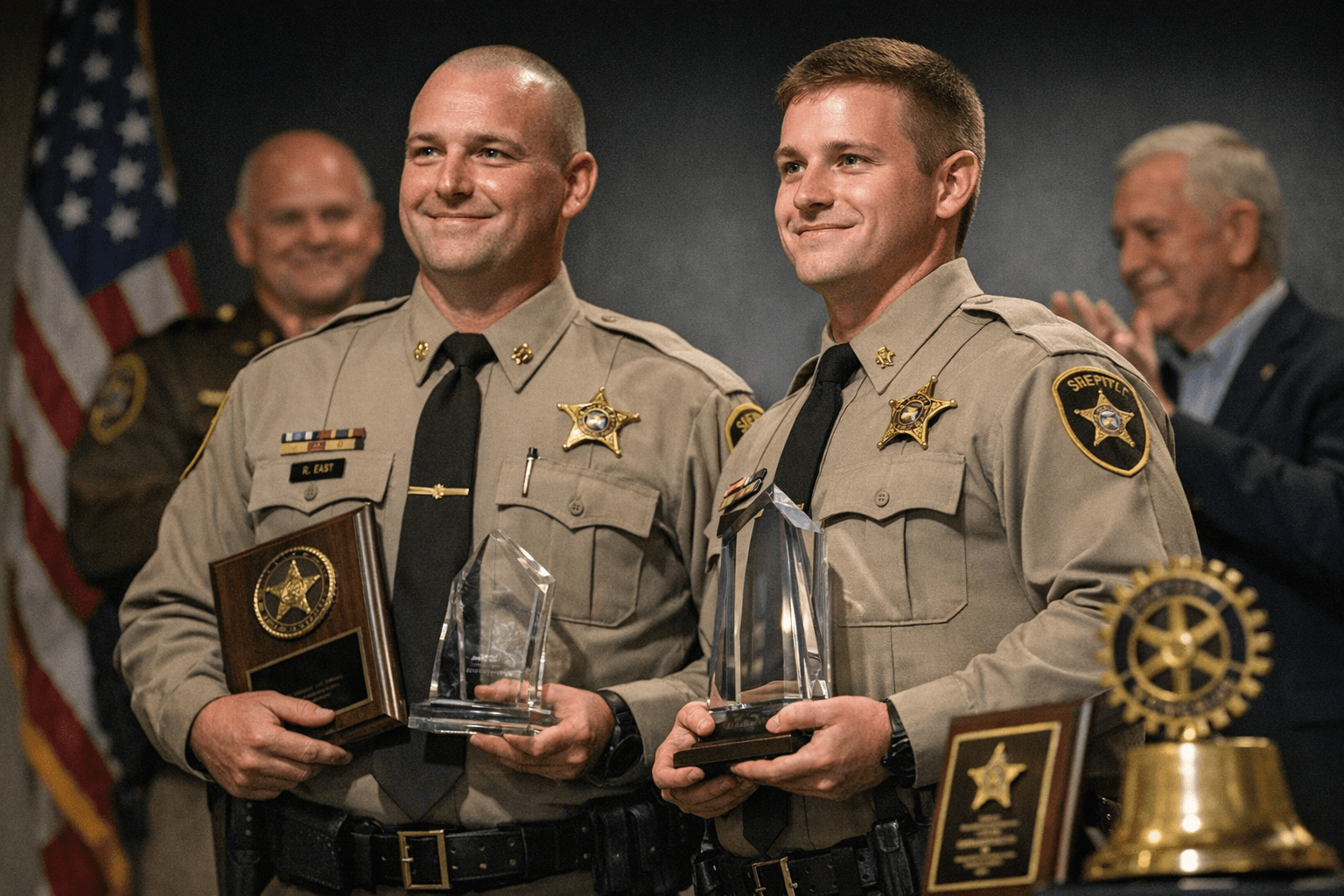 Goochland deputies honored by sheriff’s office and Rotary Club awards