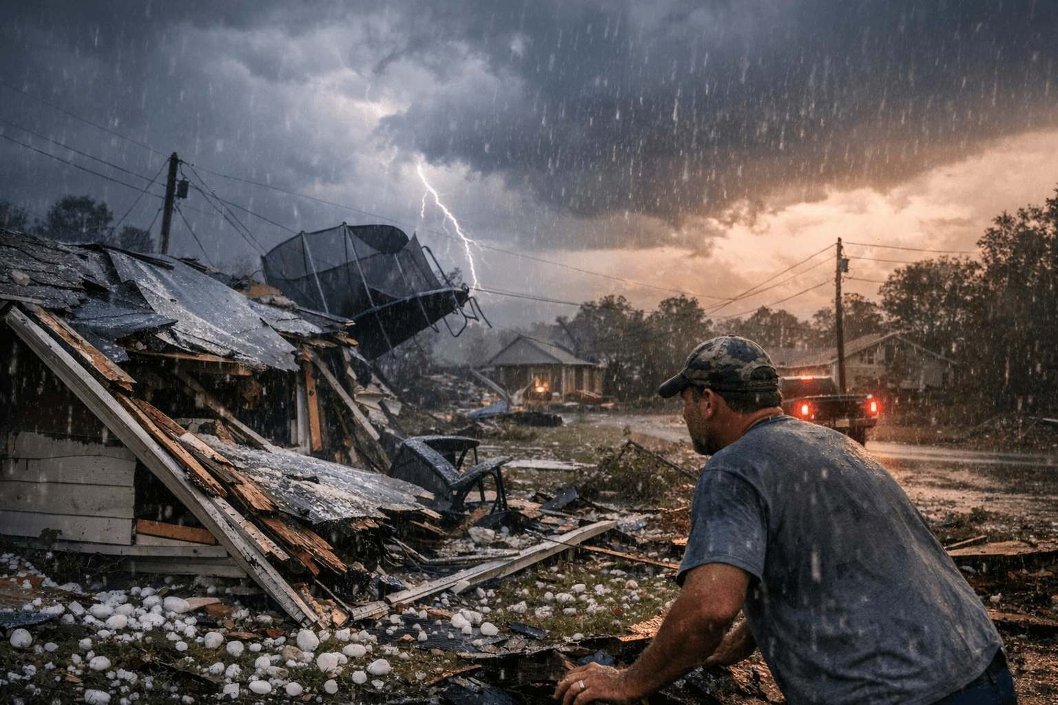 Severe storms bring hail, 60 mph winds to Scotts Hill area