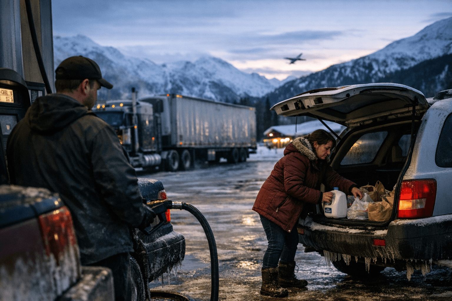 Gas prices climb statewide, squeezing Alaska household and business budgets