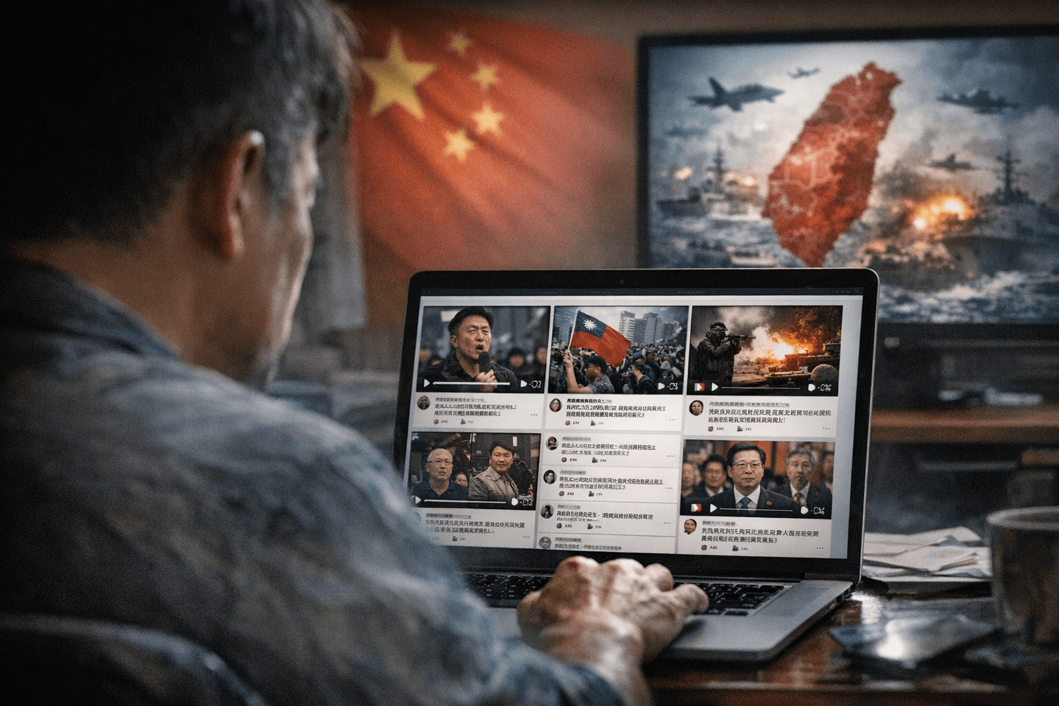 China amplifies Taiwan critics online to undermine government support