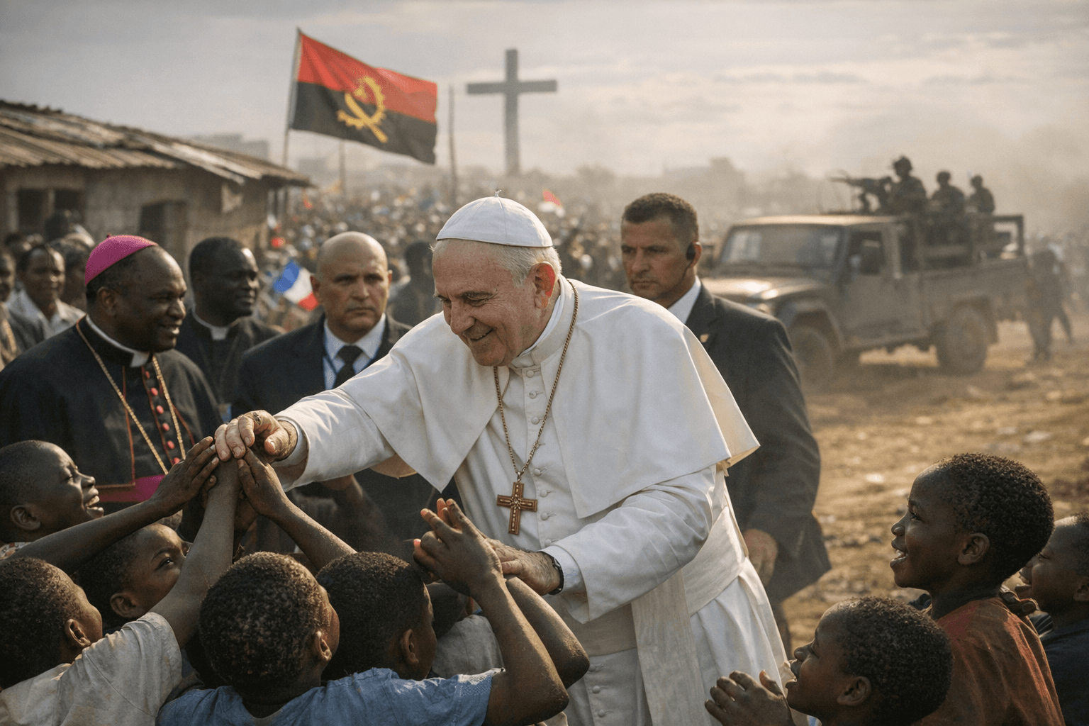 Pope Leo tours Africa, urges peace and anti-corruption amid Trump clash