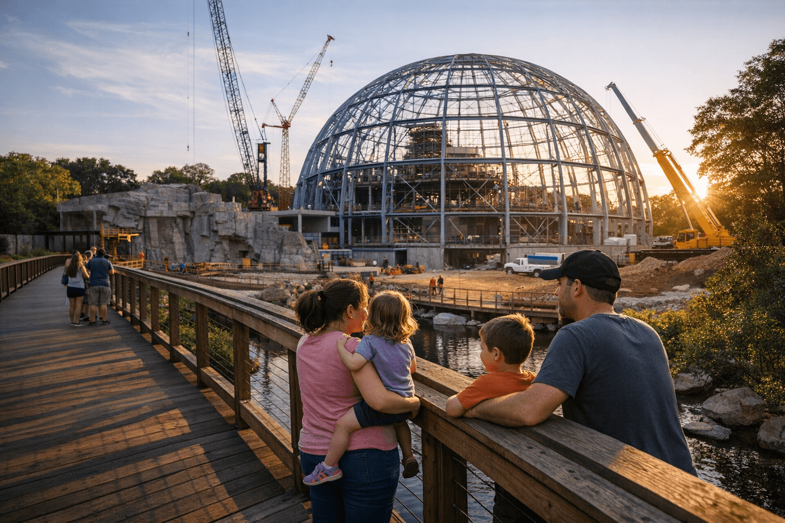 Greensboro Science Center adds family restrooms, boardwalk view of Biodome work