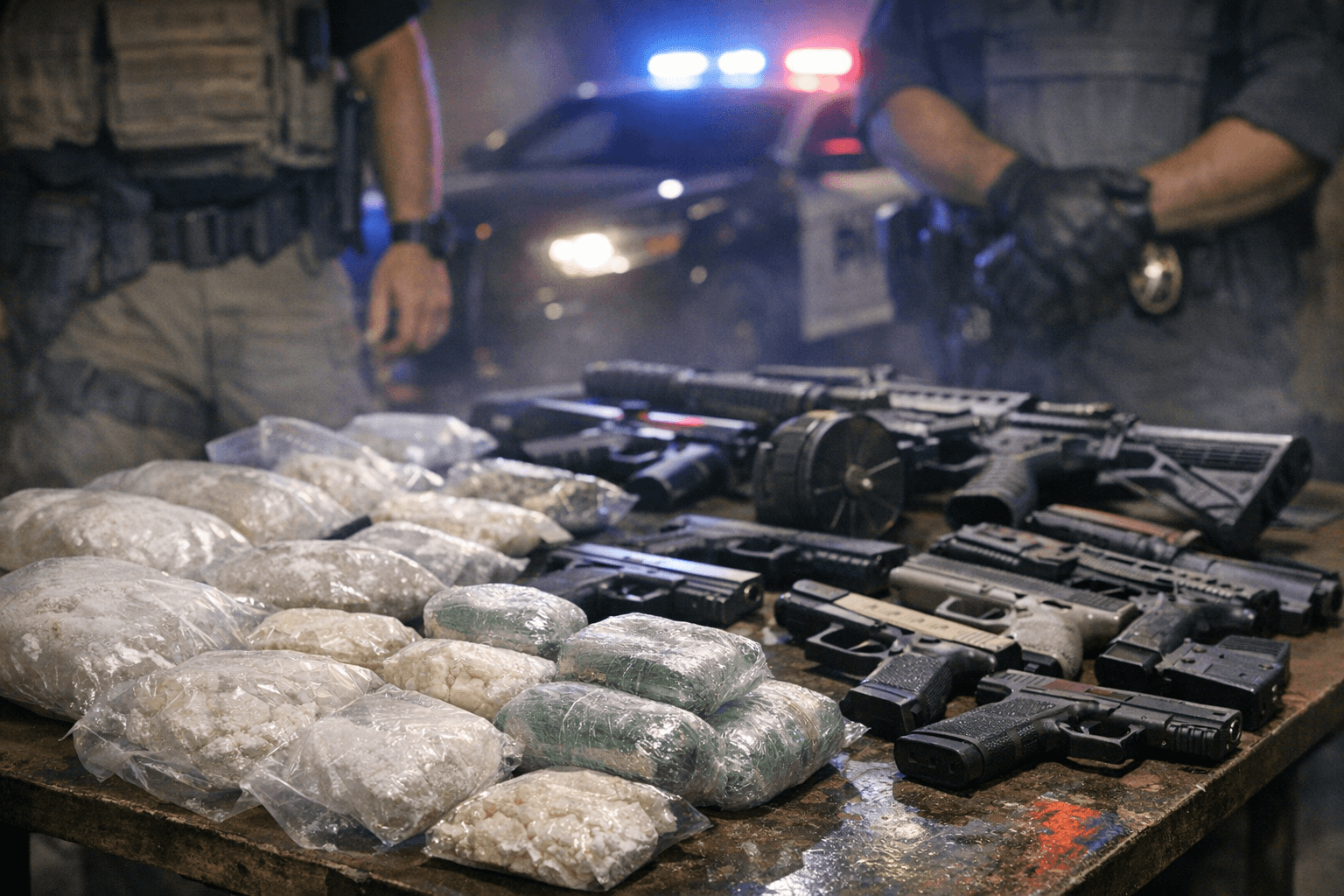 Guilford County sweep seizes fentanyl, cocaine and 17 firearms, sheriff says