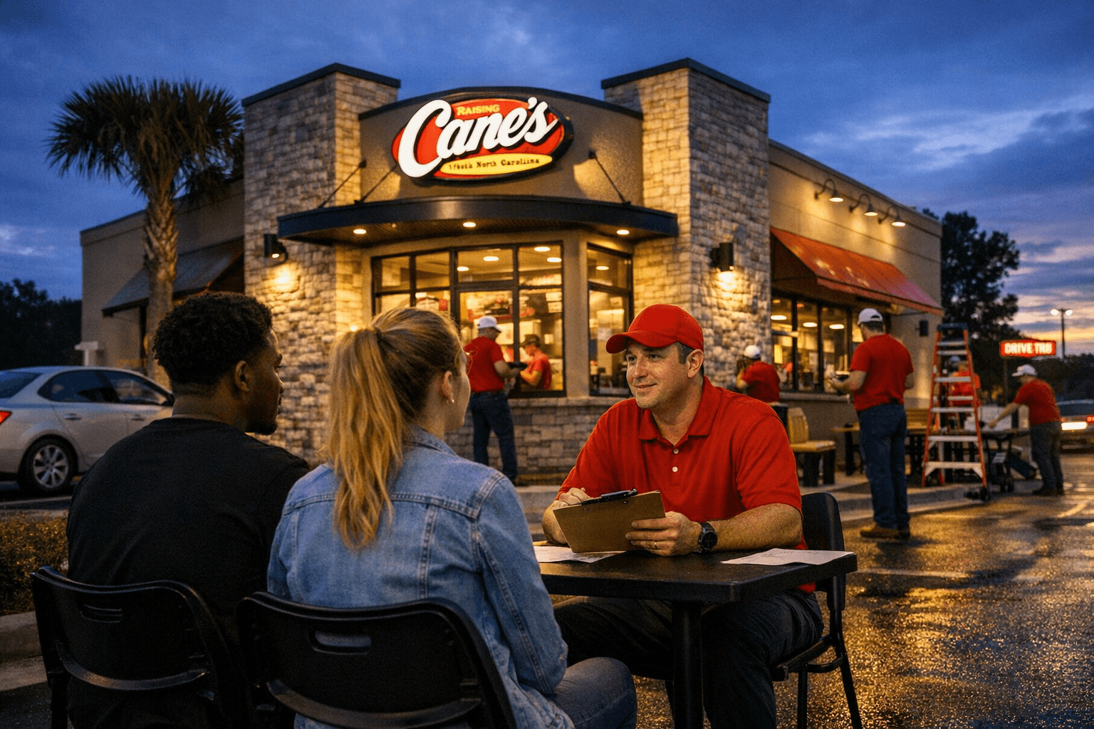 Greensboro’s first Raising Cane’s opens May 22, hiring 140 workers