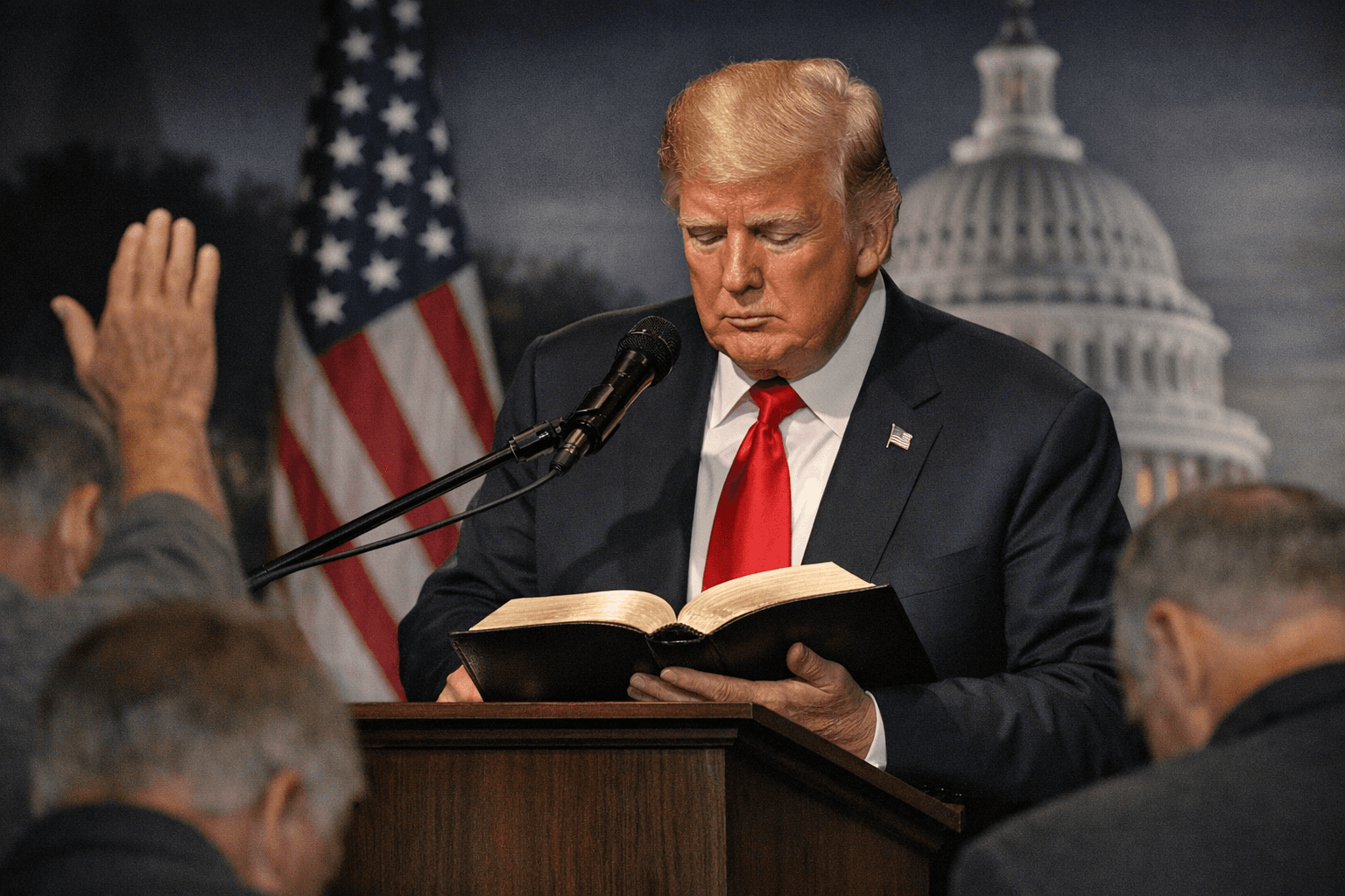Trump to Read 2 Chronicles 7:14 in Bible Marathon Event