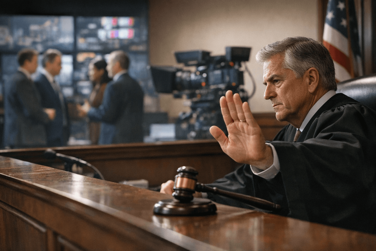 Judge blocks TV companies from combining operations during antitrust case