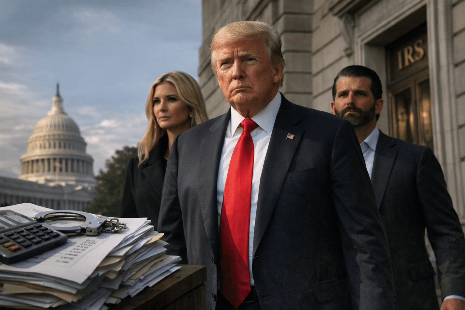 Trump, family seek $10 billion over IRS tax leak, seek settlement talks