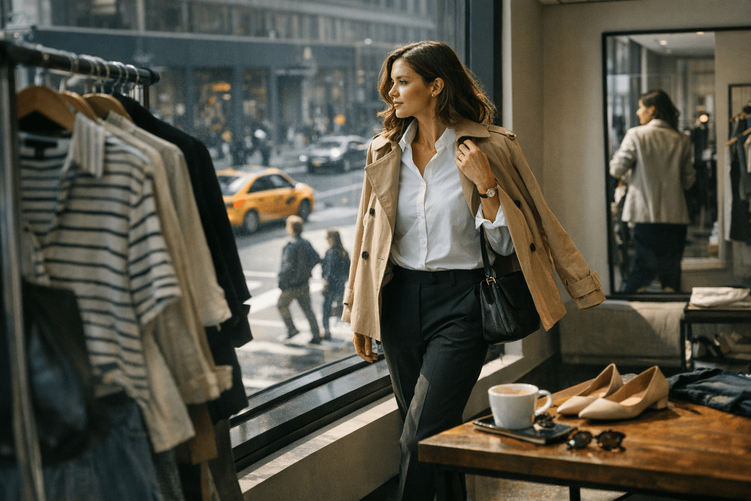 Five-piece spring capsule wardrobe, styled for real life at Nordstrom