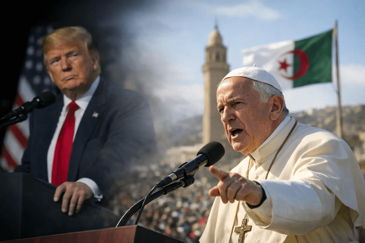Trump Attacks Push Pope Leo XIV Into Rare Public Defiance