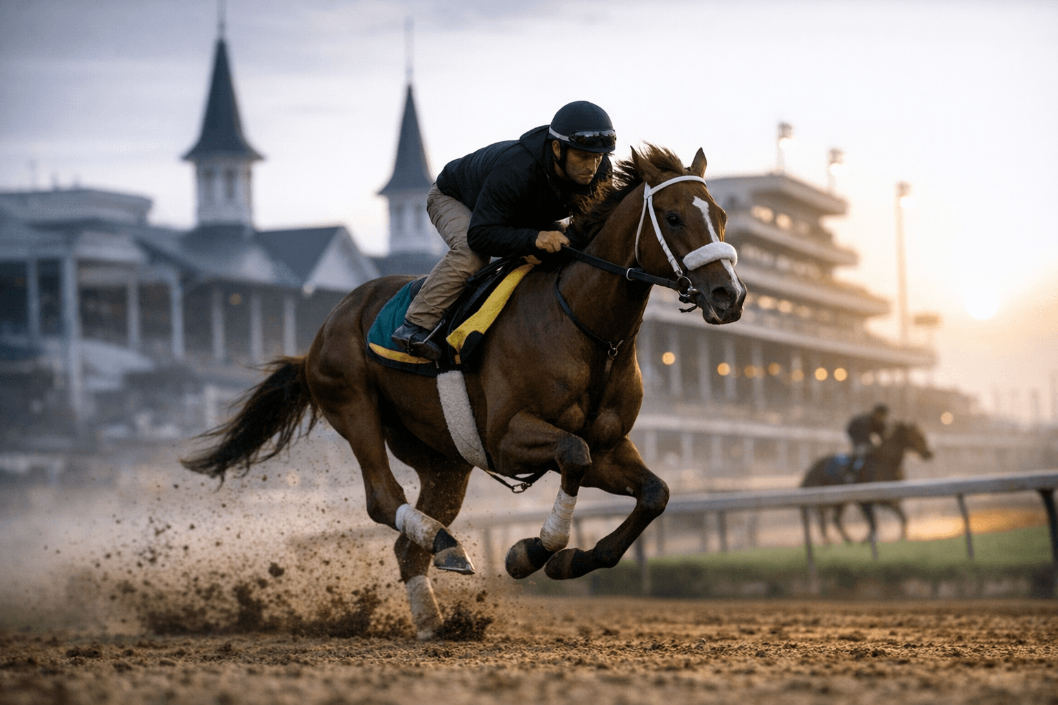 Further Ado sharp in Derby prep breeze at Churchill Downs