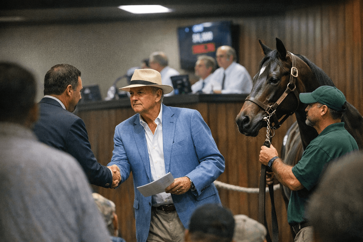 Childs Pays $1.3 Million for Bolt d'Oro Filly at OBS Sale