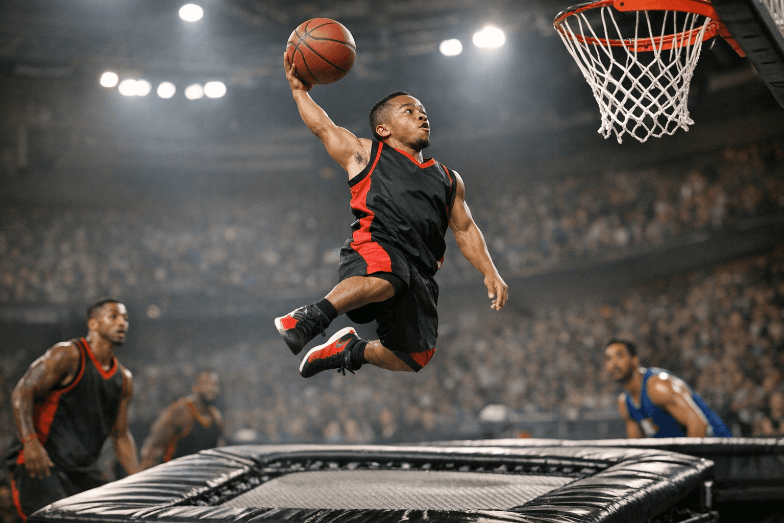 Tony Crosby II, shortest SlamBall player, brings elite dunking and leadership to Slashers