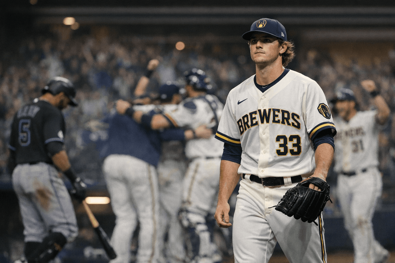 Brewers call up Coleman Crow for debut start, beat Marlins in extras