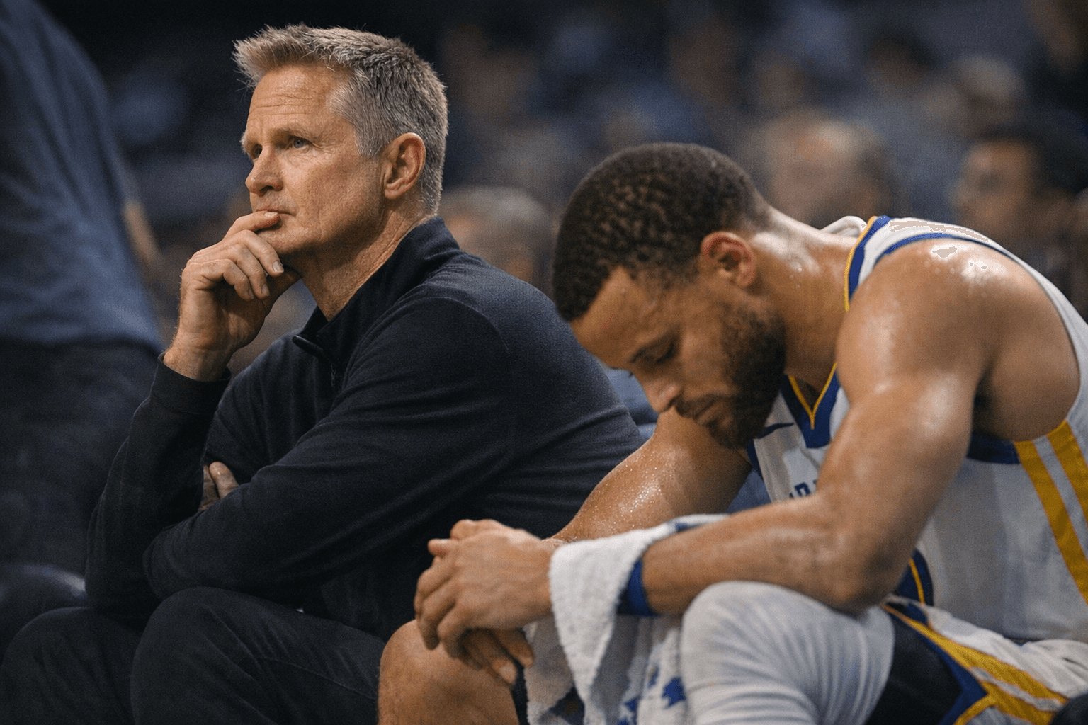 Warriors face uncertain offseason as Kerr and Curry futures hang in balance