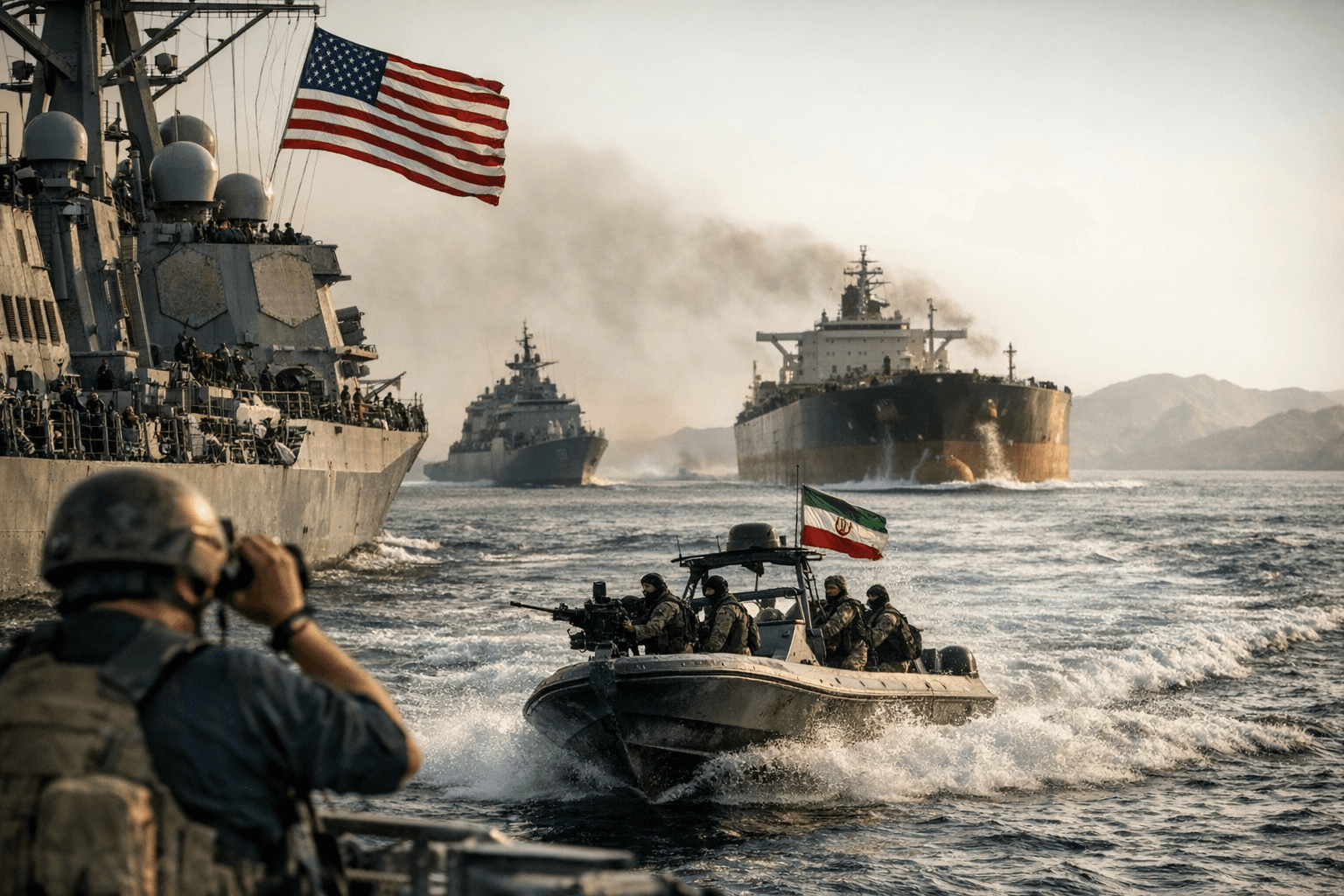 Trump says U.S. will keep Strait of Hormuz blockade, Iran disputes openness