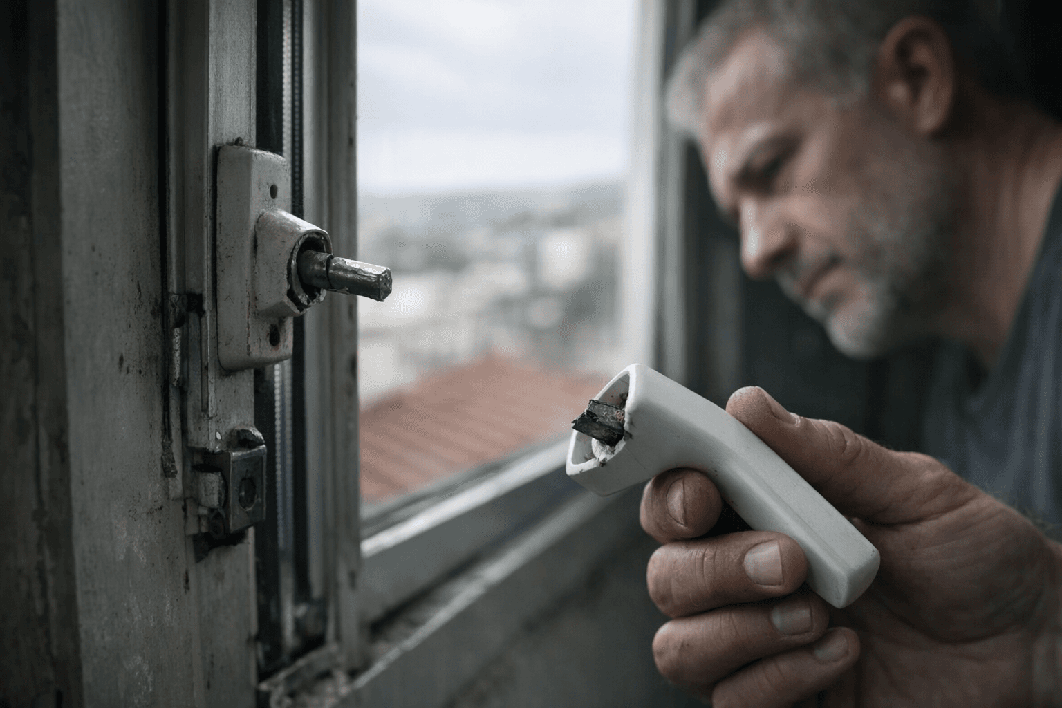 ידית חלון ממ״ד שבורה: מתי מחליפים וכמה זה עולה