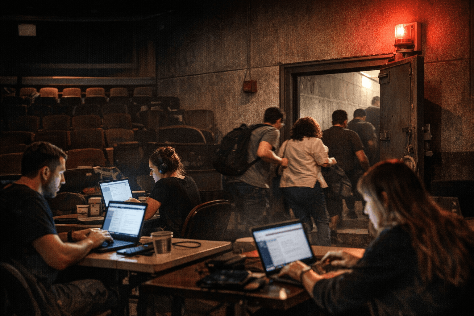 מתחם עבודה מוגן ברמת גן: רצף עבודה בביטחון בזמן אזעקות