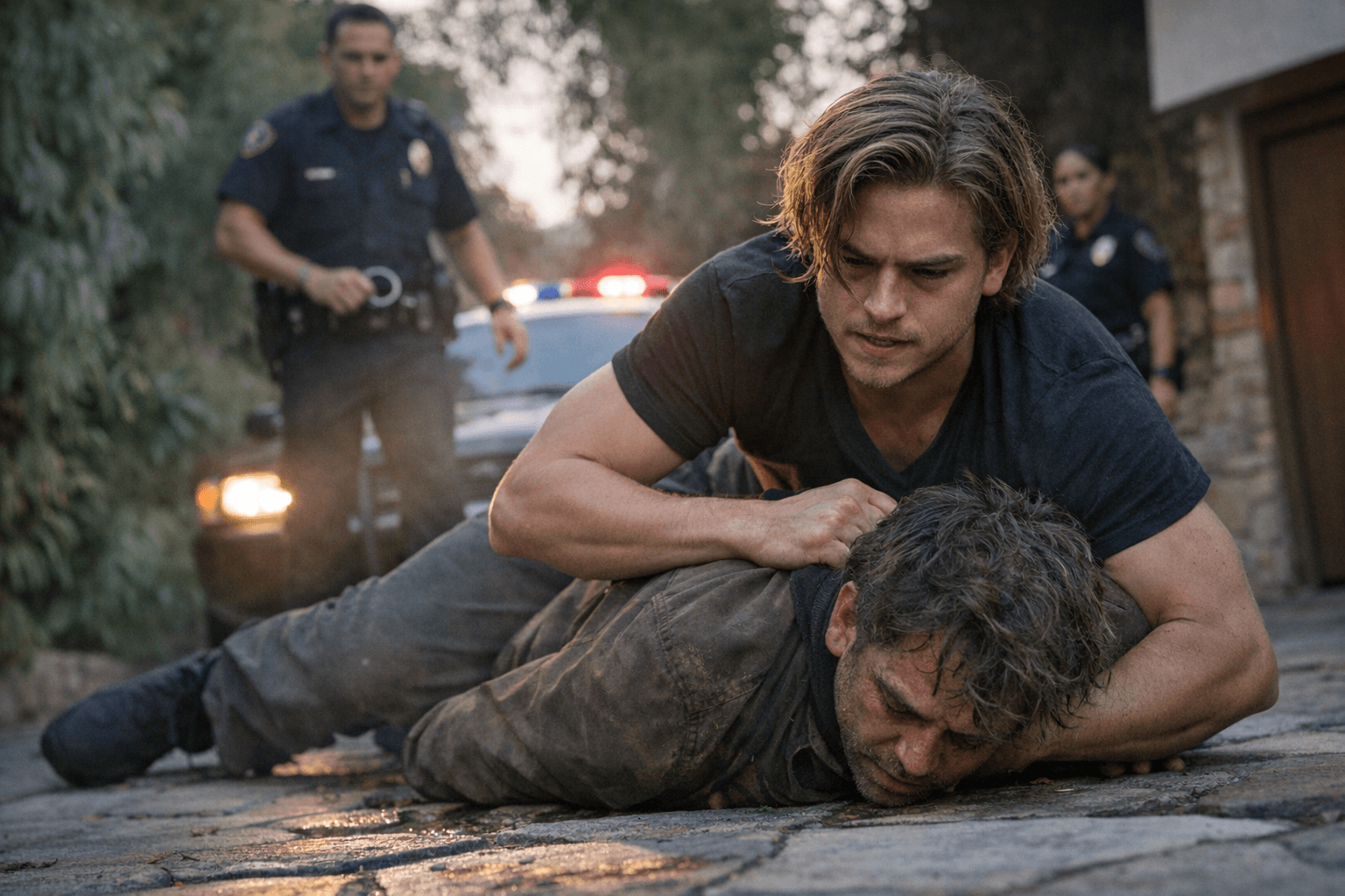 Dylan Sprouse tackles trespasser at Hollywood Hills home, police respond