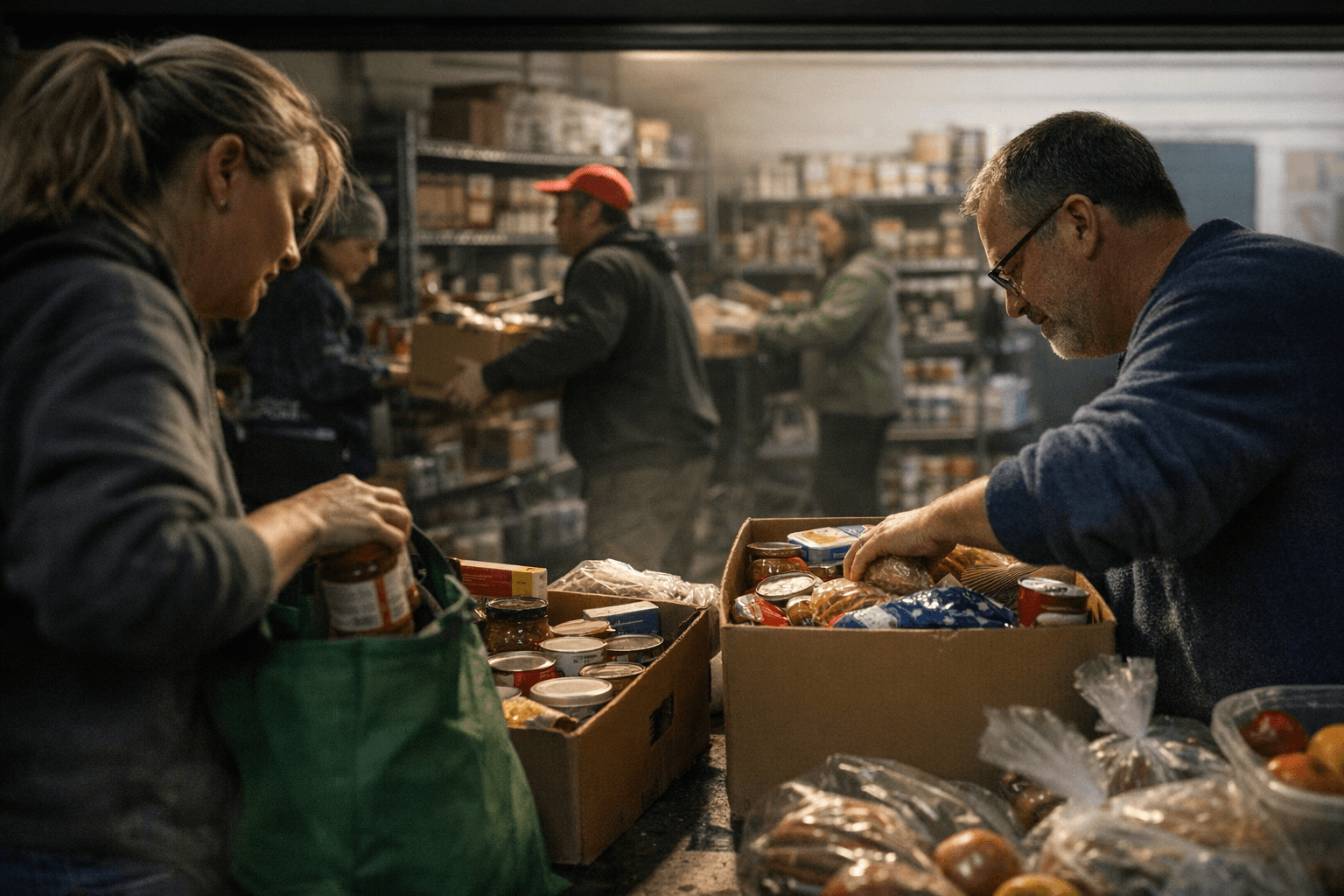 A Simple Gesture mobilizes donations, food drives, and pantry support during shutdown