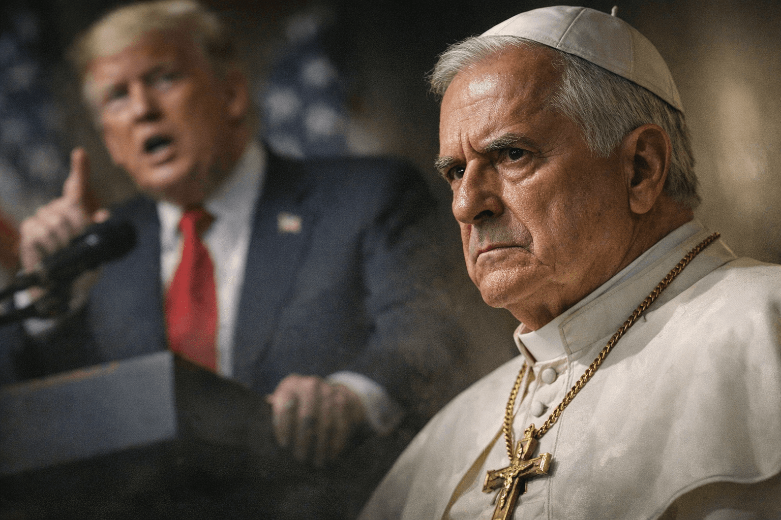 Trump’s attacks push Pope Leo XIV into more combative stance