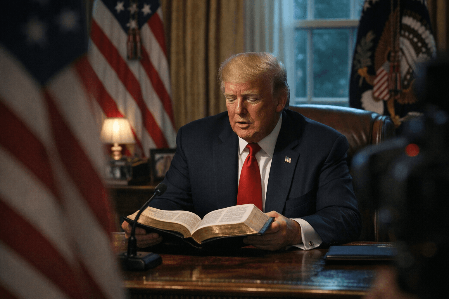 Trump to read Old Testament passage in Bible marathon after Christian backlash