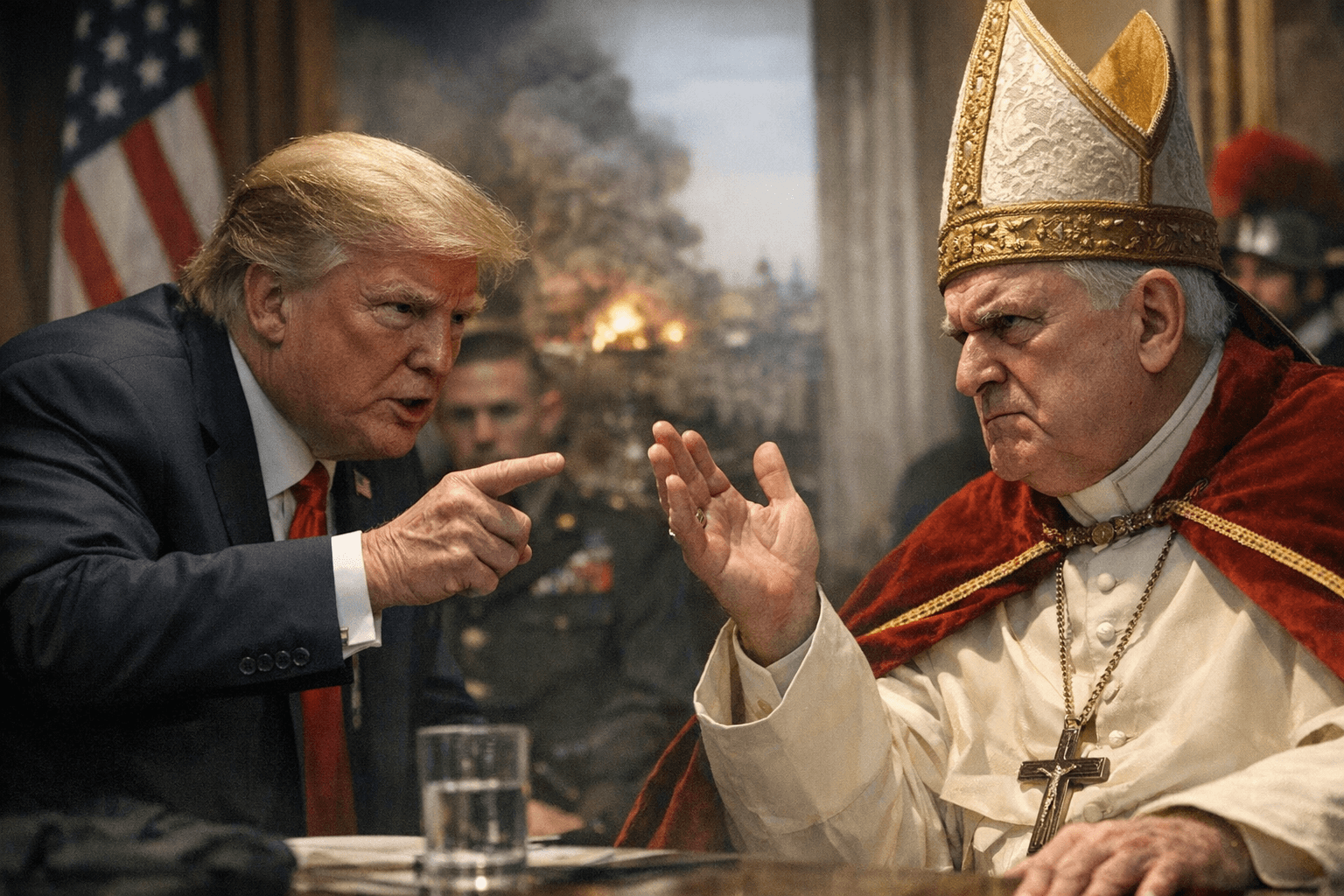 Trump and Pope Leo clash over Iran war and deportations