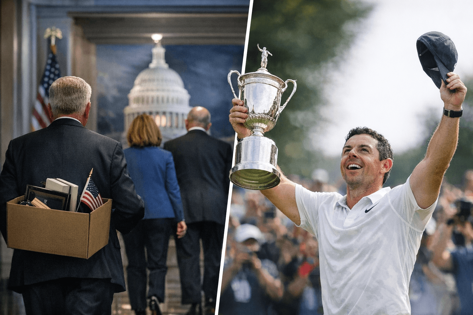 House retirements surge, McIlroy joins golf’s exclusive Grand Slam club