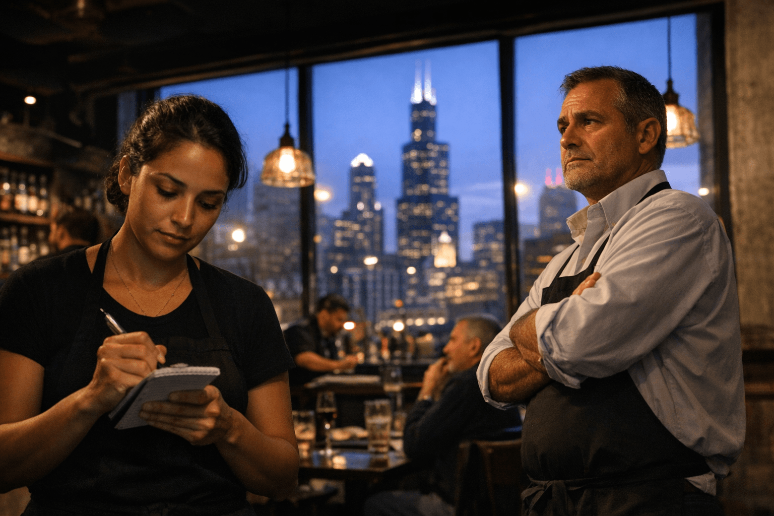 Chicago keeps phased tip-wage hike after council fails veto override