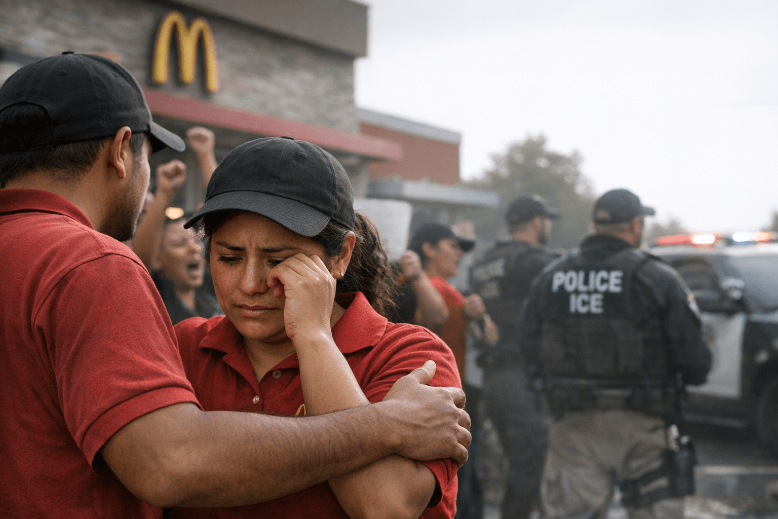 California fast-food workers push McDonald's for stronger ICE raid protections