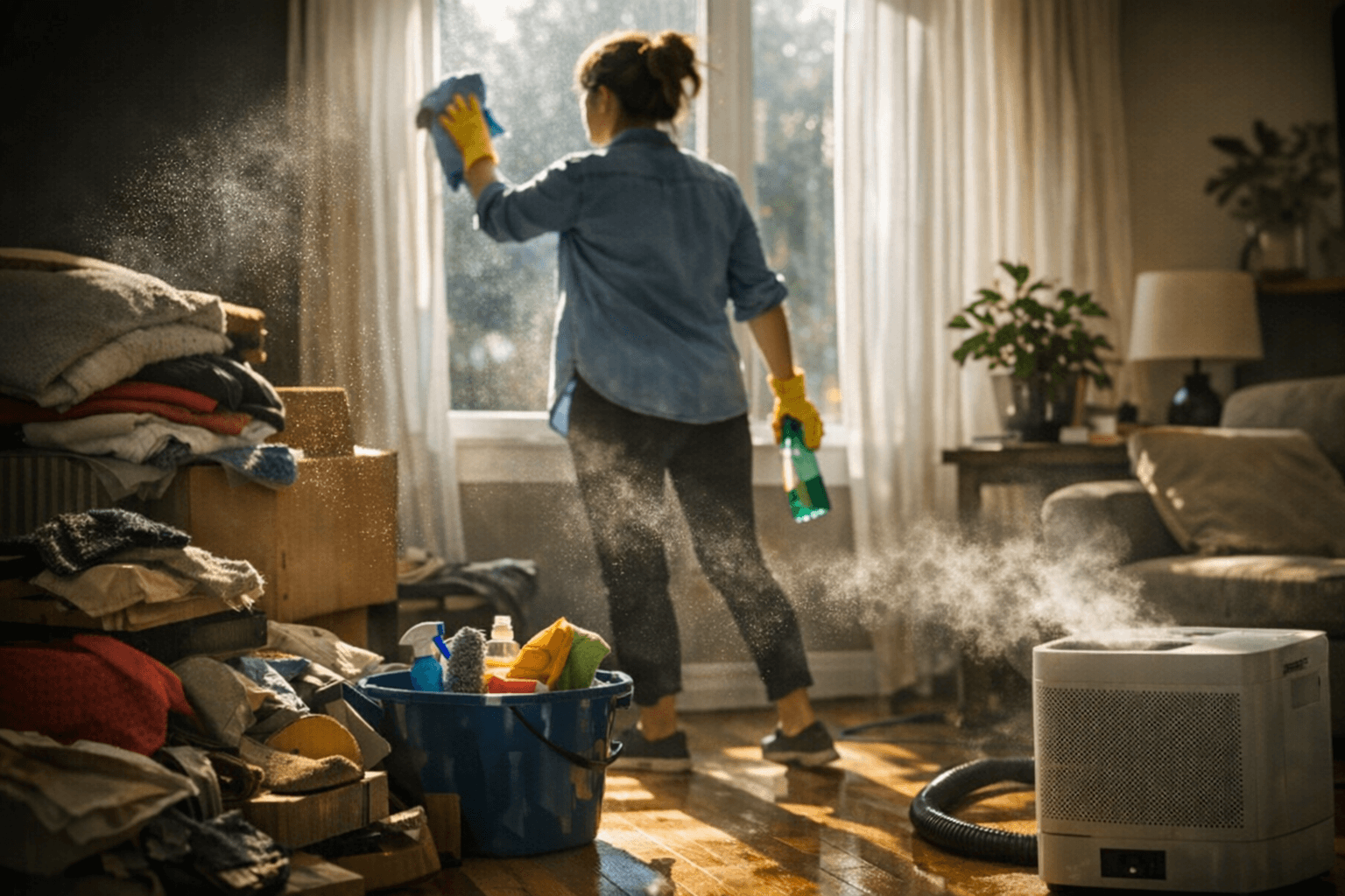 Spring cleaning boosts safety, air quality and mental well-being
