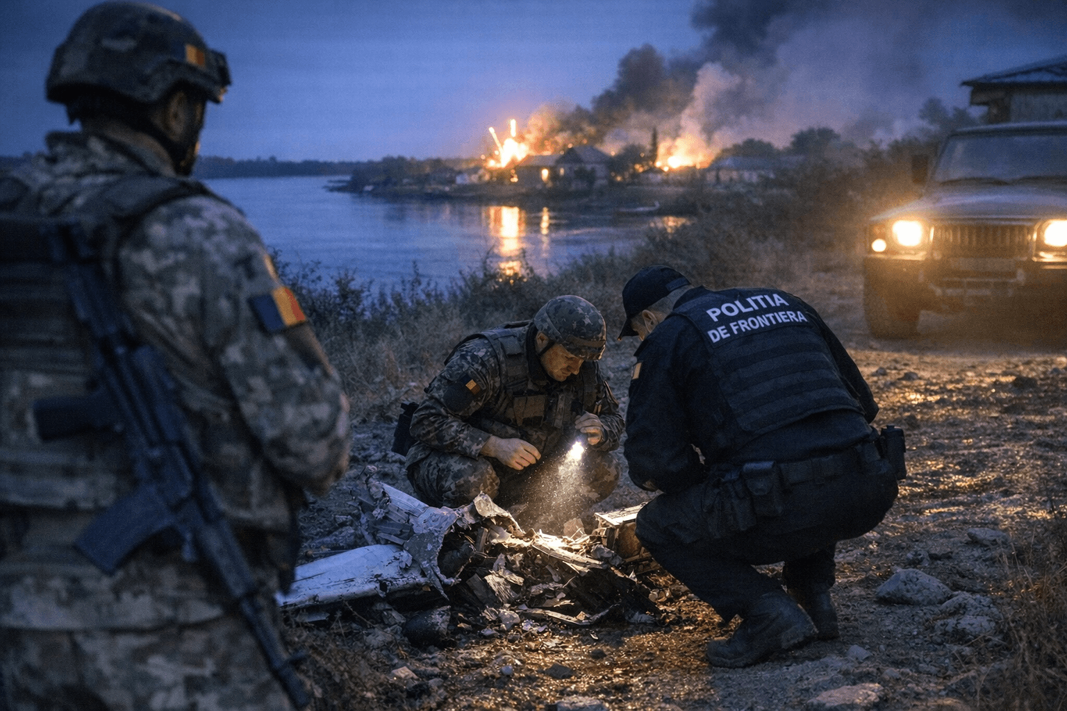 Romania detects drone breach during Russian attack on Ukraine border area