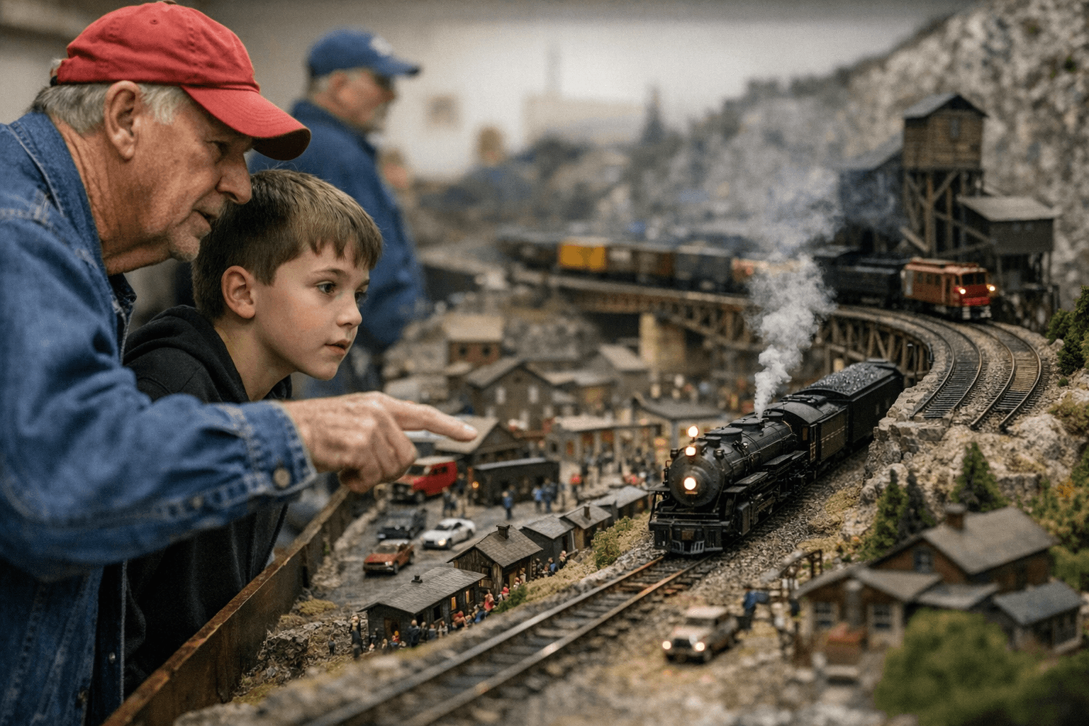 Zane Trace model railroad club opens scenic 50th-year spring show