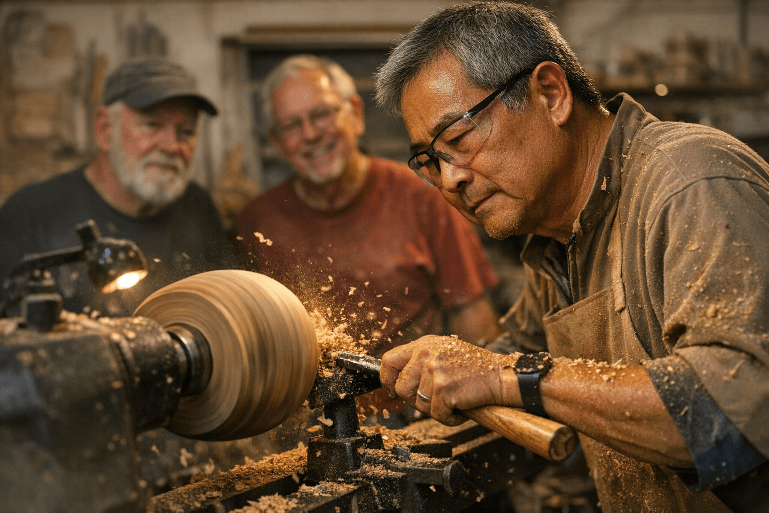 Retired Oklahoman finds purpose, friendship in woodturning craft