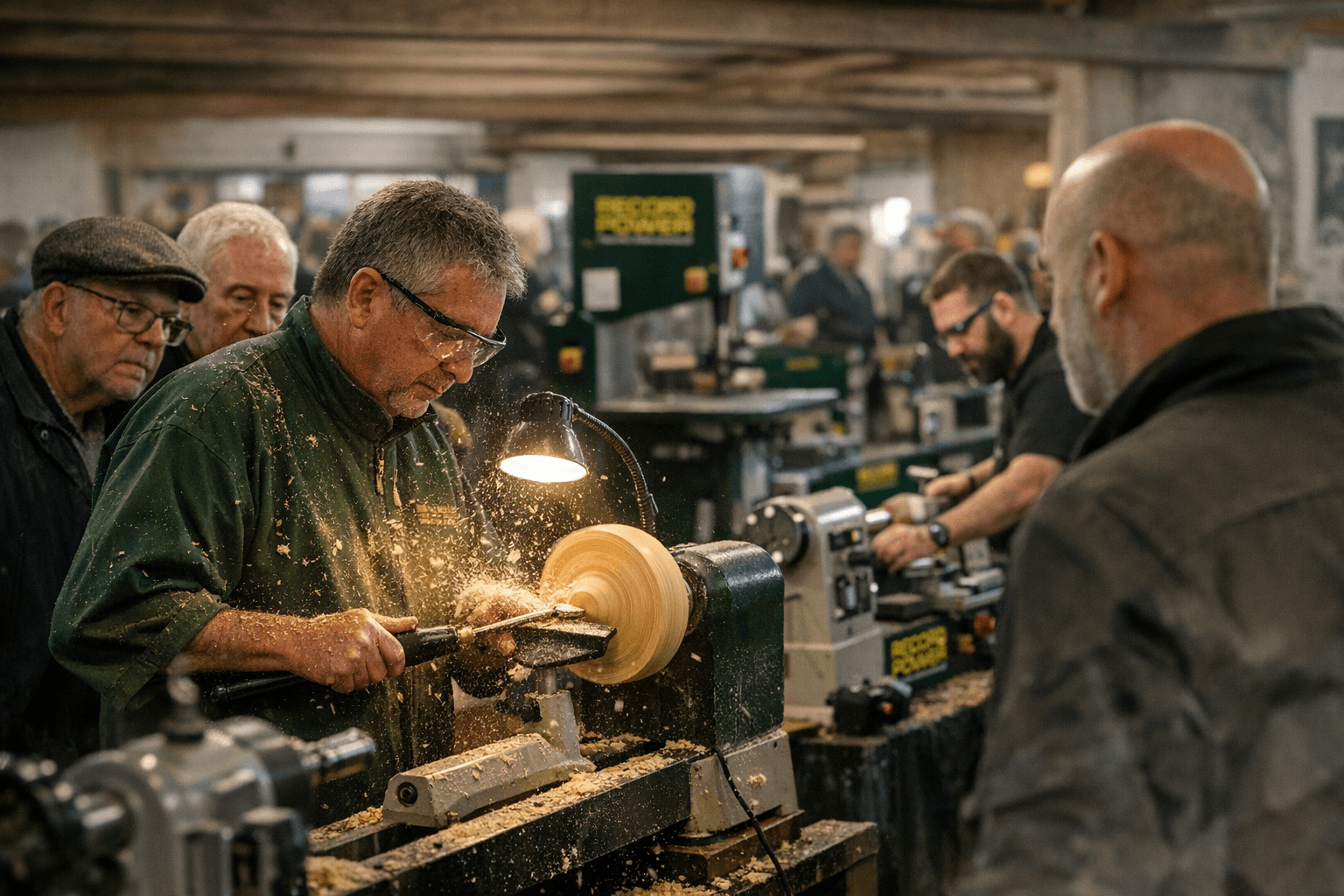 Yandles weekend packs Record Power launches, demos and sales for turners