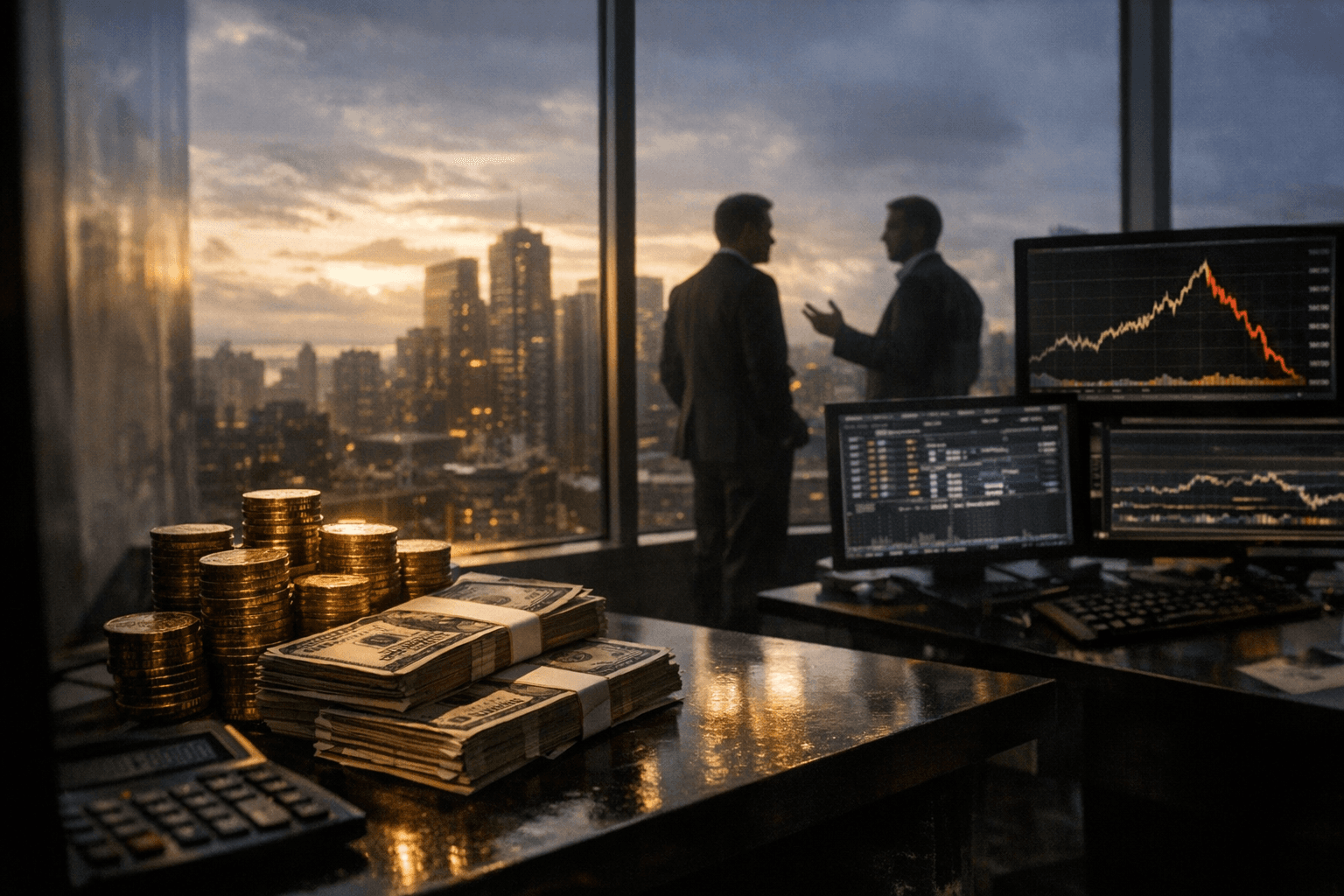 U.S. corporate profits hit record highs as growth risks mount