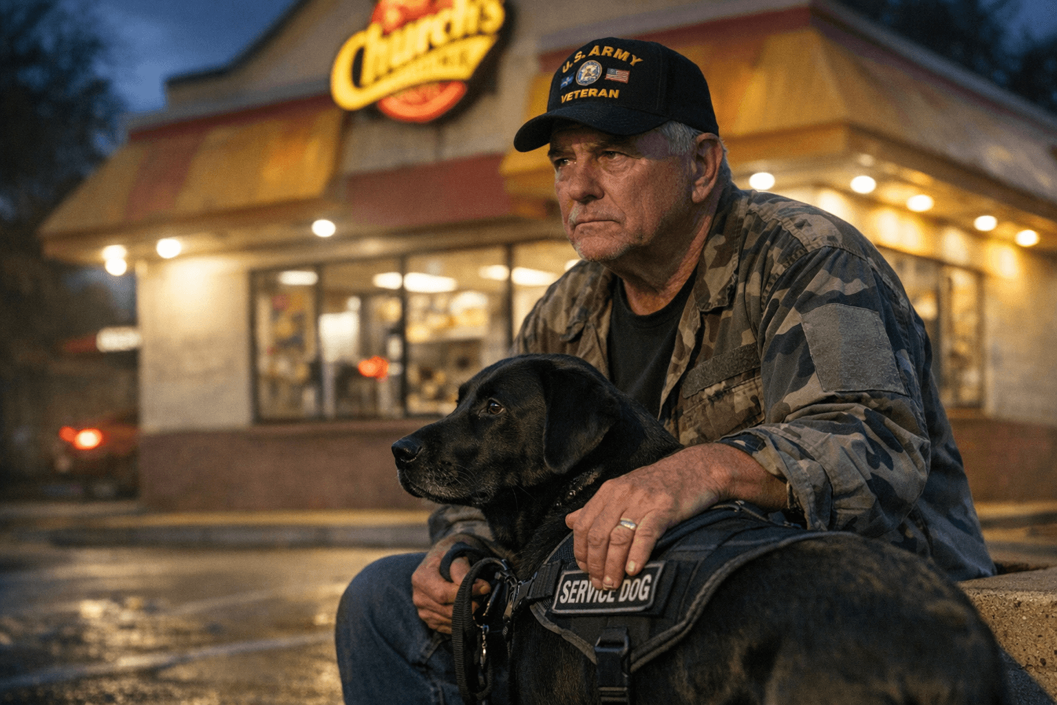 Church’s Chicken to pay $2,000 after refusing veteran’s service dog