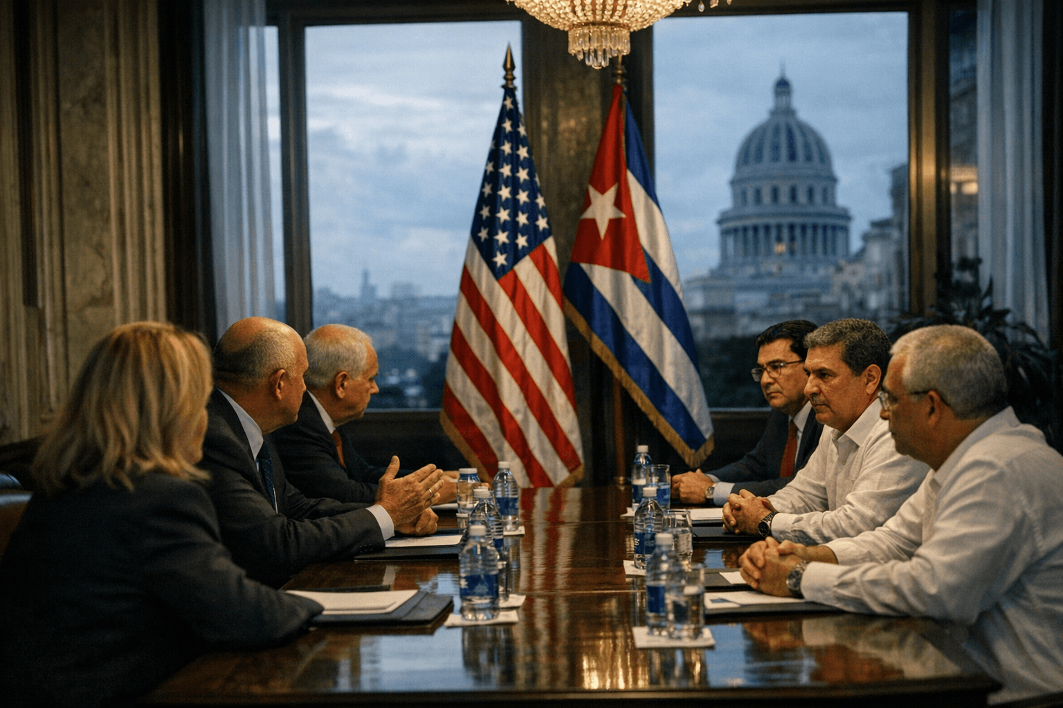 U.S. delegation meets Cuban officials in Havana amid renewed tensions