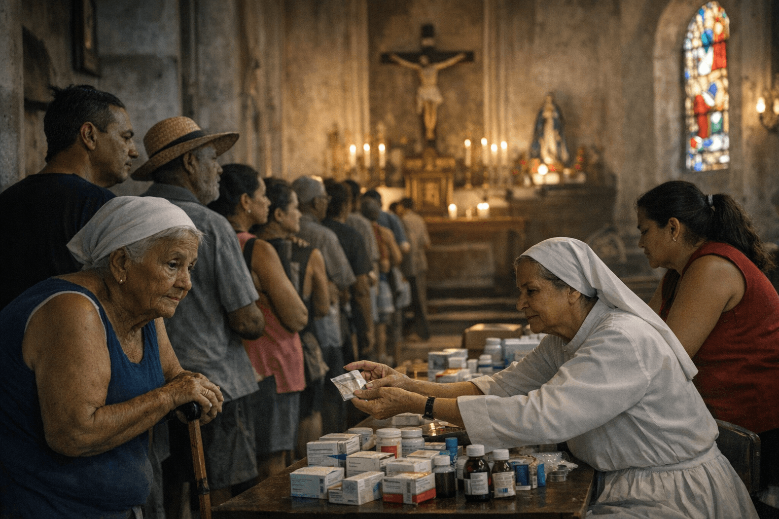 Cuban churches become lifelines as shortages deepen across the island