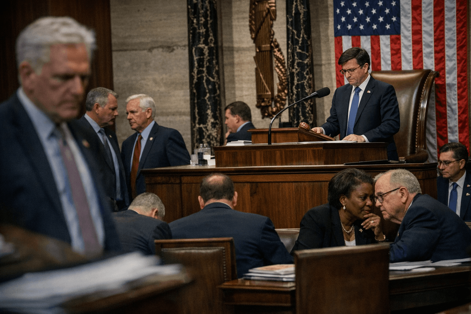 House approves short-term surveillance extension after GOP revolt stalls broader deal