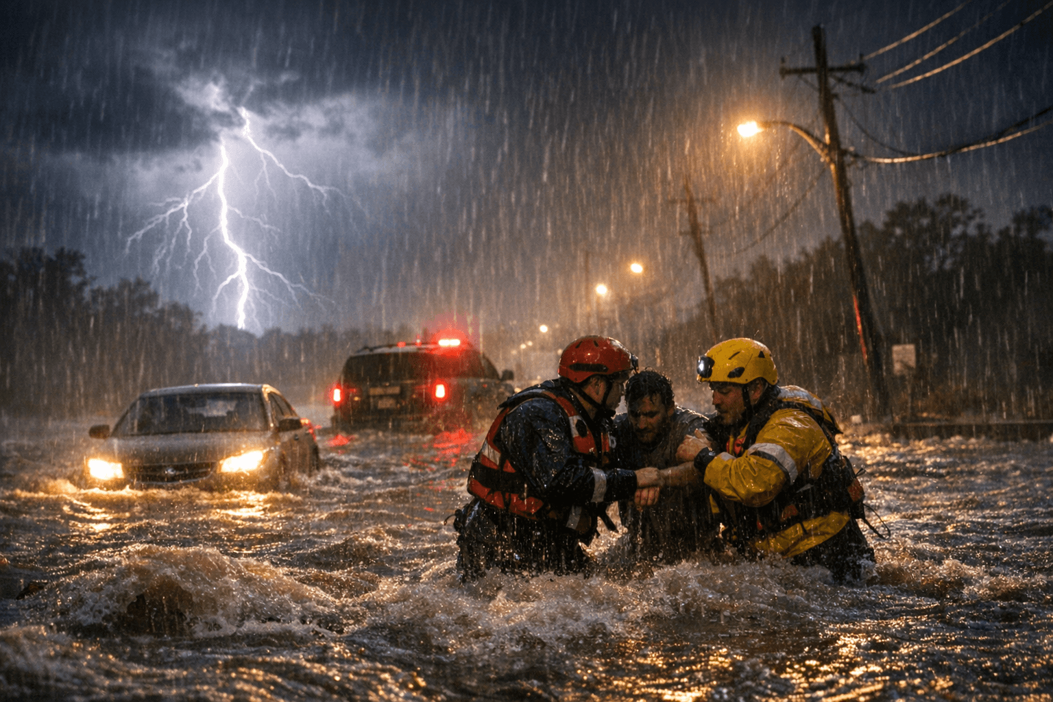 Severe thunderstorms and flash flooding threaten Southern Plains, Midwest, Great Lakes