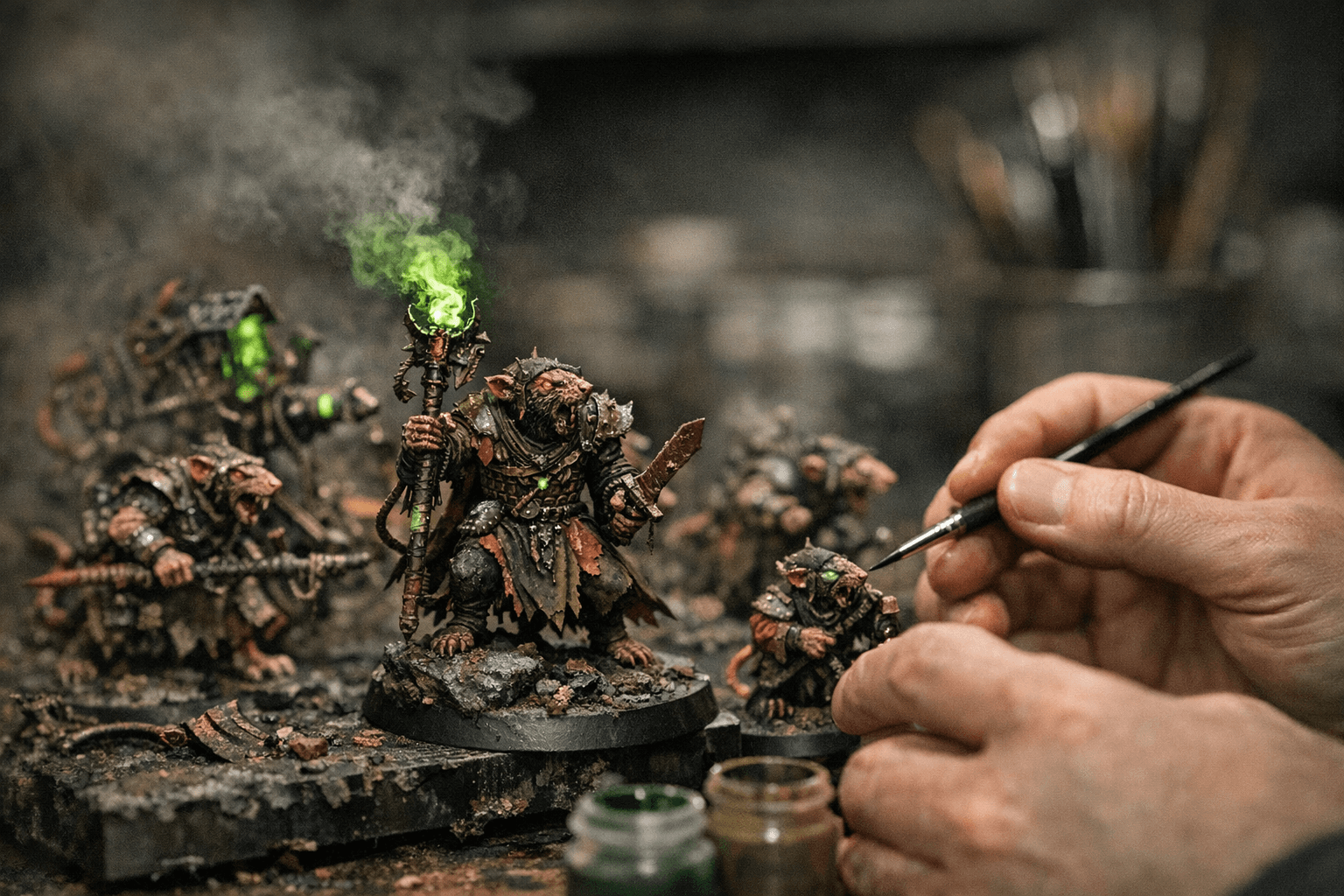 Warhammer Community Skaven art gallery spotlights the faction’s grimy menace