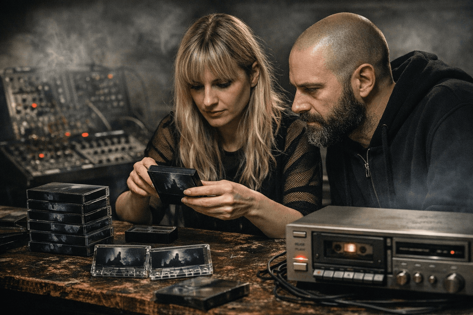 Saša Delimar and Hod release handmade cassette techno set ABYSS
