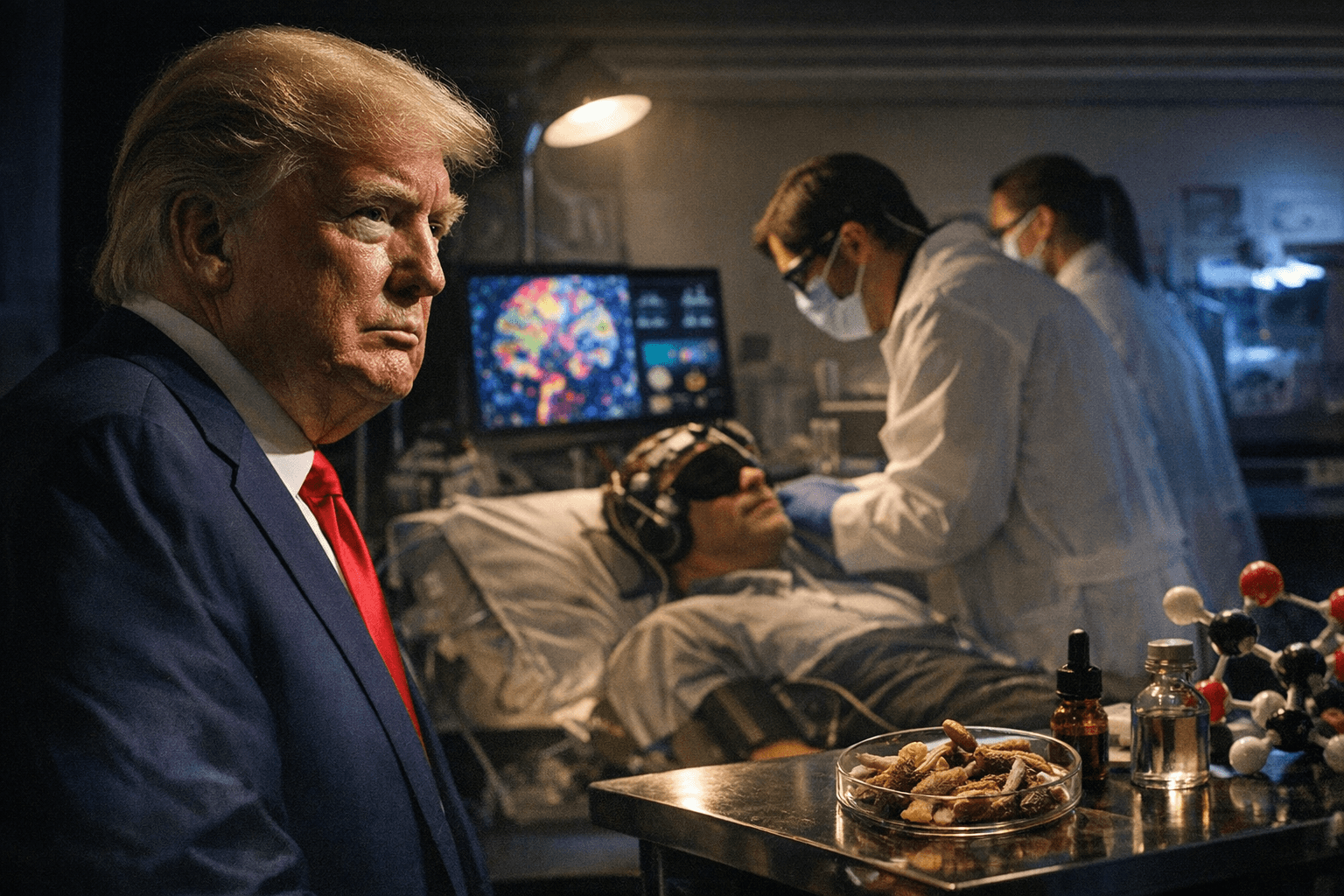 Trump orders federal push for psychedelic research, clinical trials