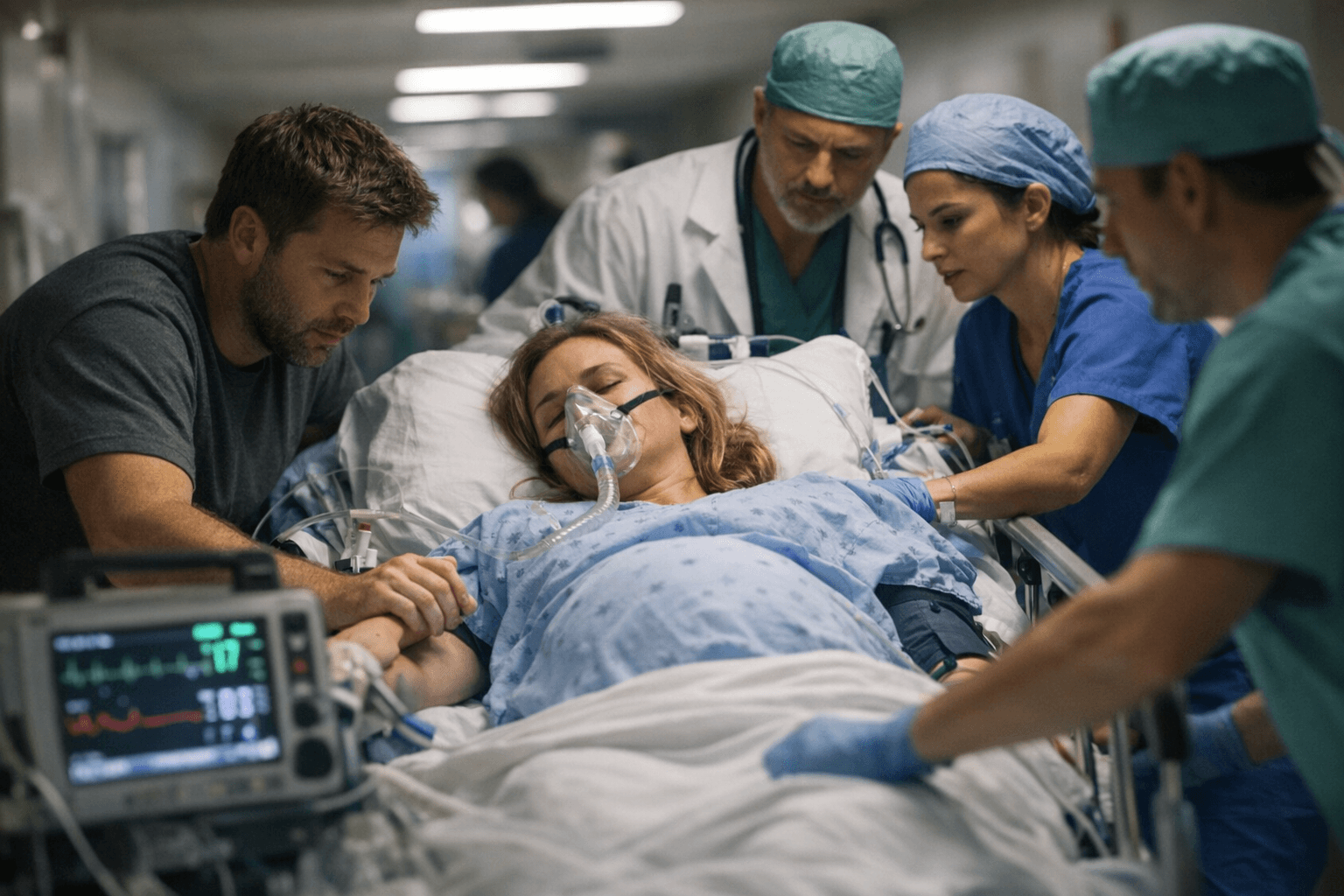 A routine pregnancy turned life-threatening for Casey Gould suddenly